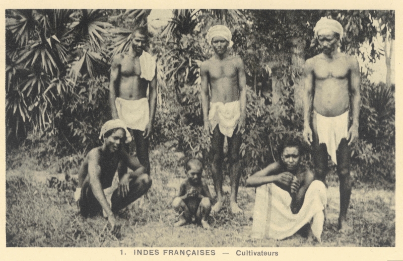 13-10 - Inde francaise - cultivateurs